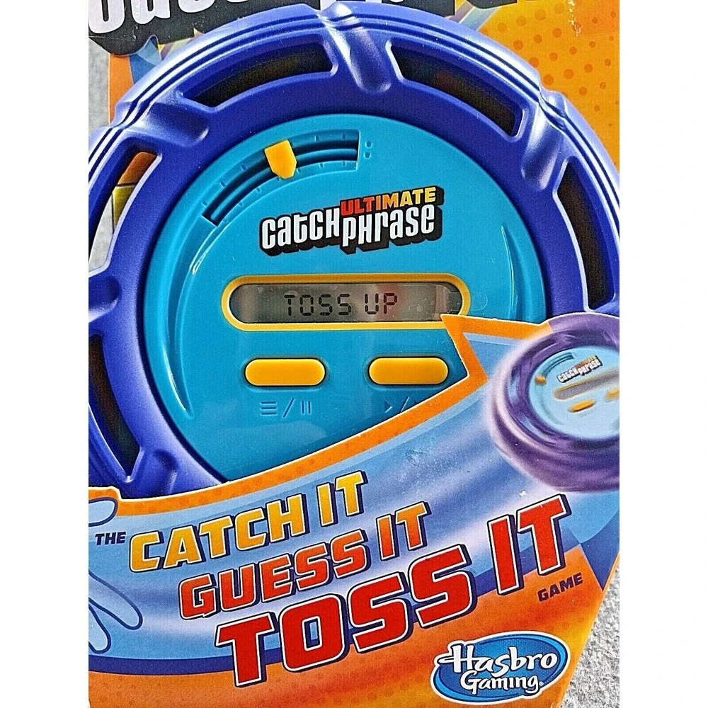 Ultimate Catch Phrase Catch Guess Toss It Game Hasbro Electronic - NEW